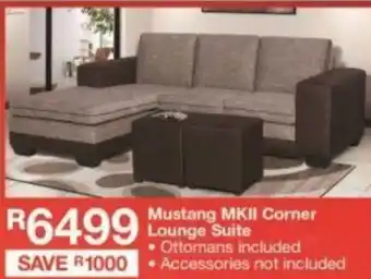 House & Home Mustang MKII Corner Lounge Suite offer