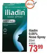 Dis-Chem Illadin 0.05% Nose Spray-20ml offer