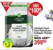 Dis-Chem Lifestyle Food Pure Hydrolyzed Collagen Powder-600g offer