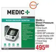 Dis-Chem Medic+ Blood Pressure Monitor offer