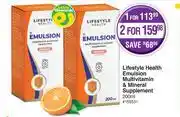Dis-Chem Lifestyle Health Emulsion Multivitamin & Mineral Supplement-200ml offer