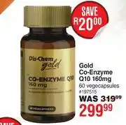Dis-Chem Dis Chem Gold Co-Enzyme Q10 160mg 60 Vegecapsules offer