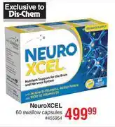 Dis-Chem NeuroXCEL 60 Swallow Capsules offer