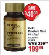Dis-Chem Dis-Chem Gold Prostate Care 60 Softgel Capsules offer
