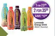 Dis-Chem Lucozade Energy Drink Assorted-360ml offer