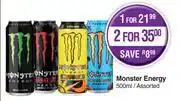 Dis-Chem Monster Energy Assorted-500ml offer