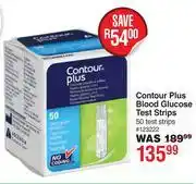 Dis-Chem Contour Plus Blood Glucose Test Strips 50 Test Strips offer
