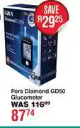 Dis-Chem Fora Diamond GD50 Glucometer offer