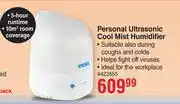 Dis-Chem Vicks Personal Ultrasonic Cool Mist Humidifier offer