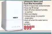Dis-Chem Medic+ Ultrasonic Warm & Cool Mist Humidifier offer