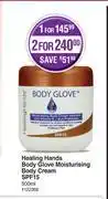 Dis-Chem Healing Hands Body Glove Moisturising Body Cream SPF15-500ml offer