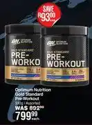 Dis-Chem Optimum Nutrition Gold Standard Pre Workout Assorted-330g Each offer