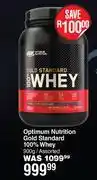 Dis-Chem Optimum Nutrition Gold Standard 100% Whey Assorted-900g offer