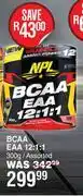 Dis-Chem NPL BCAA EAA 12:1:1 Assorted-300g offer