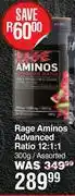 Dis-Chem Biogen Rage Aminos Advanced Ratio 12:1:1 Assorted-300g offer