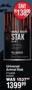 Dis-Chem Universal Animal Stak 21 Pack offer