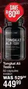 Dis-Chem Biogen Tongkat Ali Testo+ 60 Capsules offer