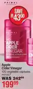 Dis-Chem Primal Apple Cider Vinegar 120 Vegetable Capsules offer