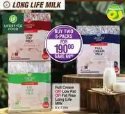 Dis-Chem Lifestyle Food Full Cream Or Low Fat Or Fat Free Long Life Milk-6 x 1L offer
