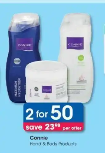 Connie Hand & Body Products