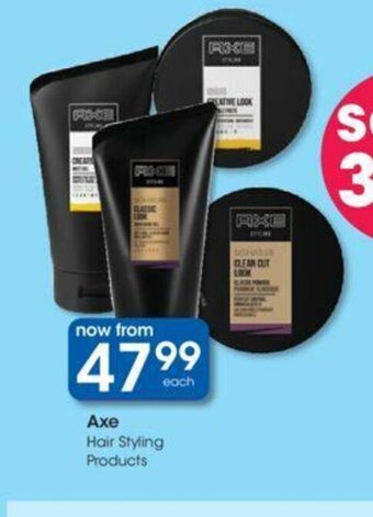 Axe hair Styling Products