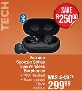 Dis-Chem Volkano Scorpio Series True Wireless Earphones offer