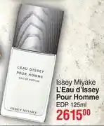 Dis-Chem Issey Miyake L'Eau D'Lssey Pour Homme EDP-125ml offer