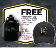 Dis-Chem Coach For Men EDP-100ml offer