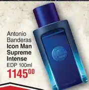 Dis-Chem Antonio Banderas Icon Man Supreme Intense EDP-100ml offer