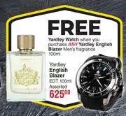 Dis-Chem Yardley English Blazer EDT Assorted-100ml offer
