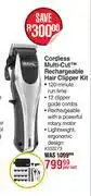 Dis-Chem Wahl Cordless Multi-Cut Rechargeable Hair Clipper Kit-Per Set offer