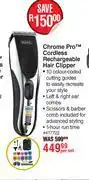 Dis-Chem Wahl Chrome Pro Cordless Rechargeable Hair Clipper-Per Set offer