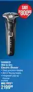 Dis-Chem Philips Wet & Dry Electric Shaver S589835 offer