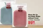 Dis-Chem Warm Me Up 1.7Ltr Hot Water Bottle Without Cover Assorted-Each offer