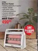 Dis-Chem Milex 4 Bar Electric Heater offer