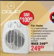 Dis-Chem Dquip Fan Heater offer