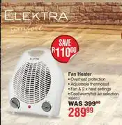 Dis-Chem Elektra Comfort Fan Heater offer