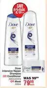 Dis-Chem Dove Intensive Repair Shampoo Or Conditioner 350ml/400ml Or Mask 200ml-Each offer