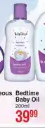 Dis-Chem Baby Things Bedtime Baby Oil-200ml offer