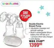 Dis-Chem Snookums Double Electric Breast Pump offer