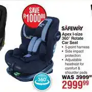 Dis-Chem Safeway Apex I-Size 360 Degree Rotate Car Seat offer