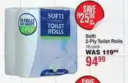 Dis-Chem Softi 2 Ply Toilet Rolls 18 Pack-Per Pack offer