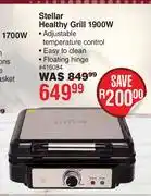 Dis-Chem Stellar Healthy Grill 1900W offer