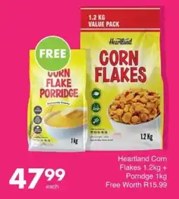 Save Heartland Corn Flakes + Porridge Free offer