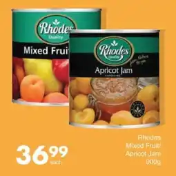 Save Rhodes Mixed Fruit/ Apricot Jam offer