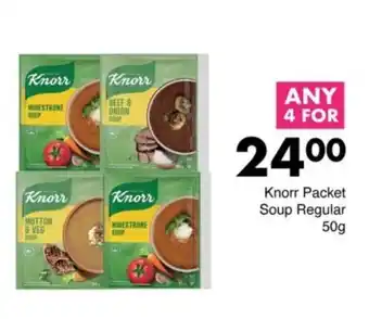 Save Knorr Packet Soup Regular offer