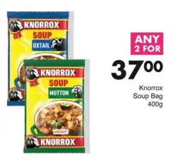 Save Knorrox Soup Bag offer