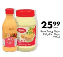 Save Save Tangy Mayo/ Peri Mayo offer