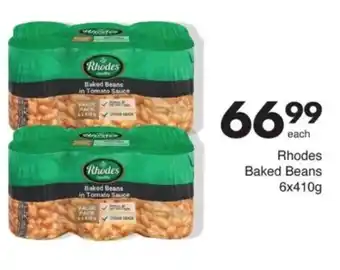 Save Rhodes Baked Beans offer