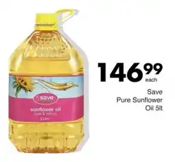 Save Save Pure Sunflower Oil offer